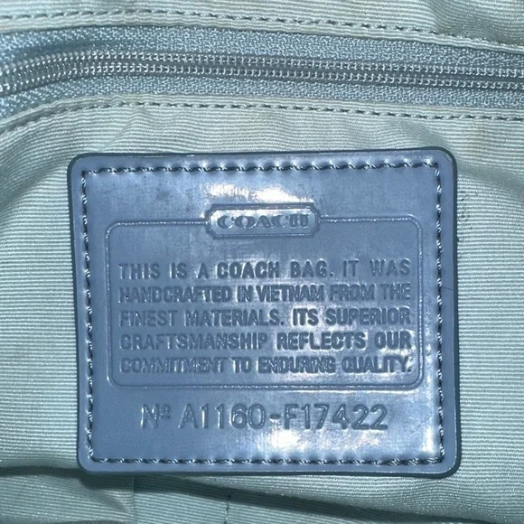 Coach Multicolor Patterned Tote Bag - Picture 2 of 3